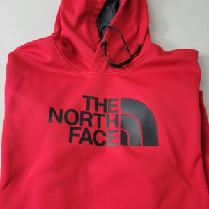XXL Men's Northface Hoodie red w/ black logo